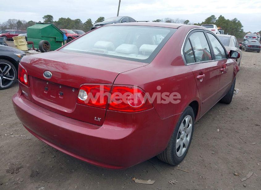 Photo 4 of 2008 Kia Optima LX (VIN KNAGE123X85203812)