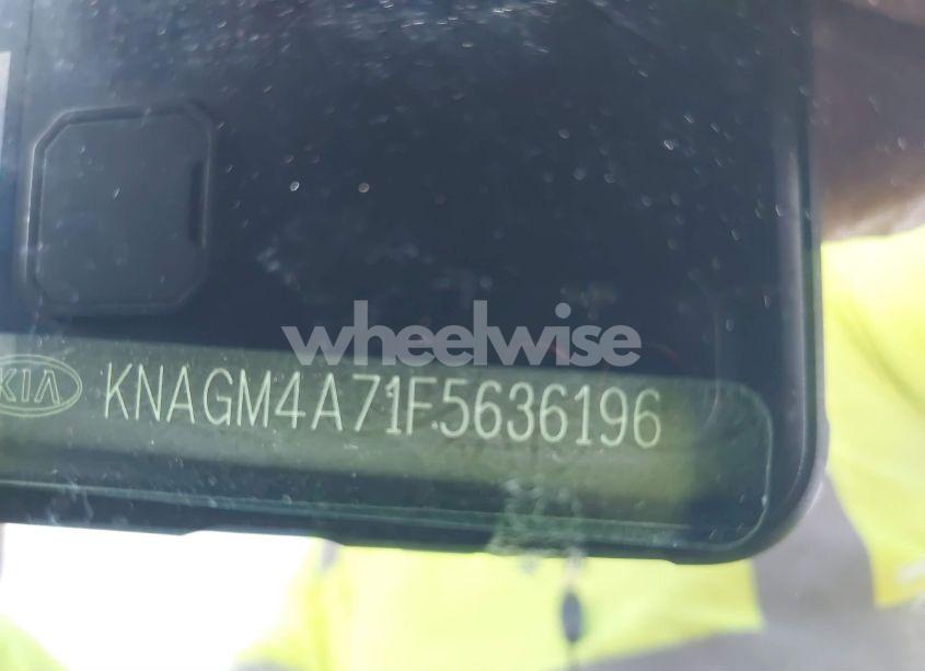 Photo 9 of 2015 Kia Optima LX (VIN KNAGM4A71F5636196)