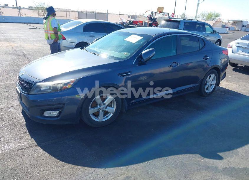 Photo 2 of 2015 Kia Optima LX (VIN KNAGM4A73F5605256)