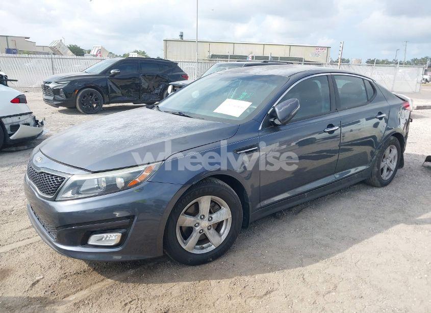 Photo 2 of 2015 Kia Optima LX (VIN KNAGM4A75F5547893)