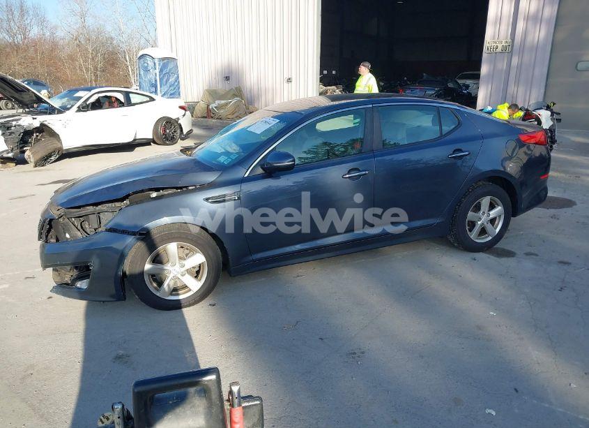 Photo 2 of 2015 Kia Optima LX (VIN KNAGM4A76F5556117)