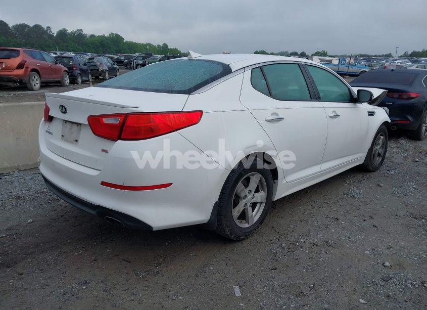 Photo 4 of 2015 Kia Optima LX (VIN KNAGM4A76F5559941)