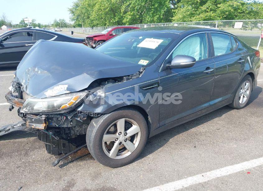 Photo 2 of 2015 Kia Optima LX (VIN KNAGM4A76F5612590)