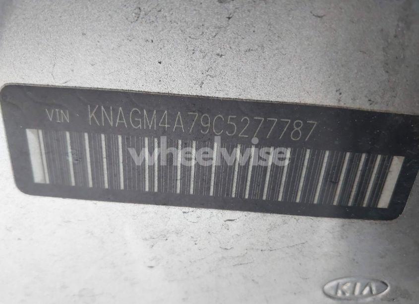 Photo 9 of 2012 Kia Optima LX (VIN KNAGM4A79C5277787)