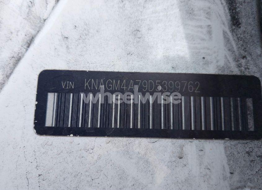 Photo 9 of 2013 Kia Optima LX (VIN KNAGM4A79D5399762)