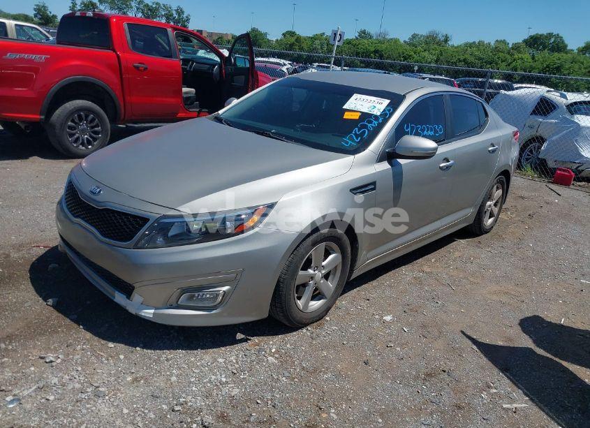 Photo 2 of 2014 Kia Optima LX (VIN KNAGM4A79E5489091)