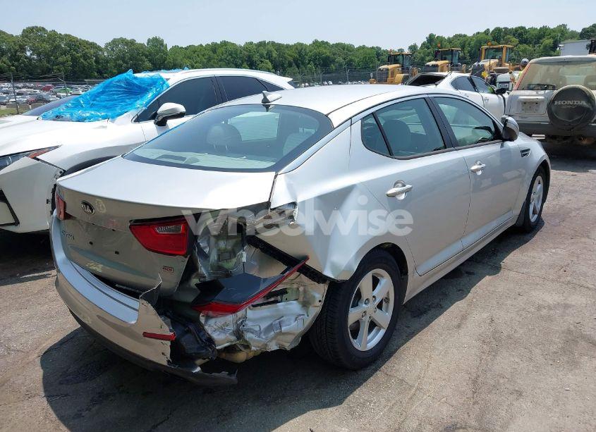 Photo 4 of 2014 Kia Optima LX (VIN KNAGM4A79E5499118)