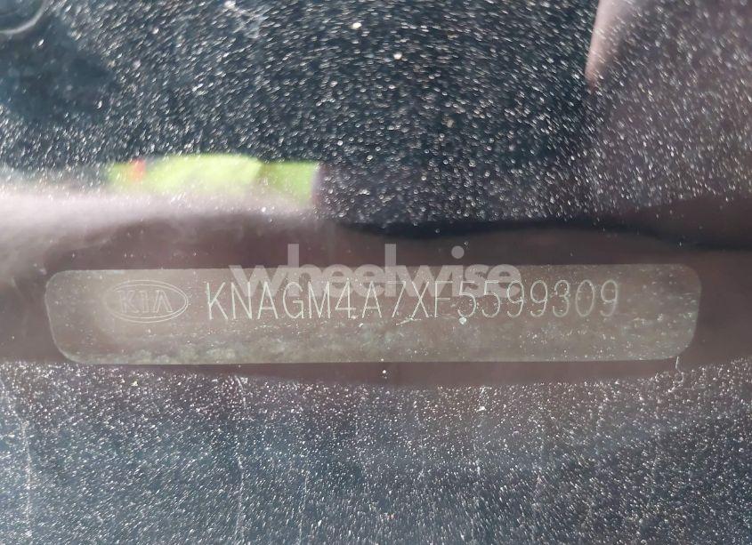 Photo 9 of 2015 Kia Optima LX (VIN KNAGM4A7XF5599309)