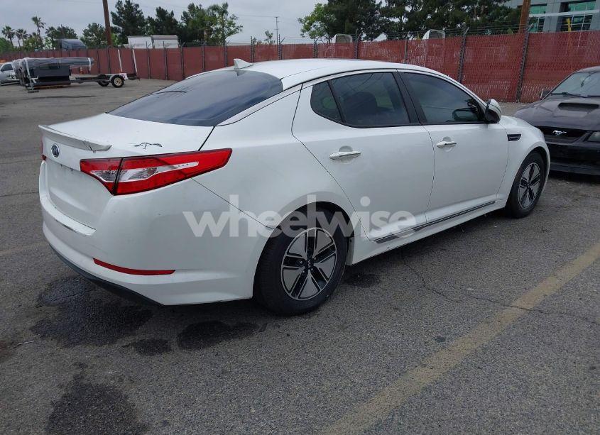 Photo 4 of 2011 Kia Optima HYBRID EX (VIN KNAGM4AD0B5005794)