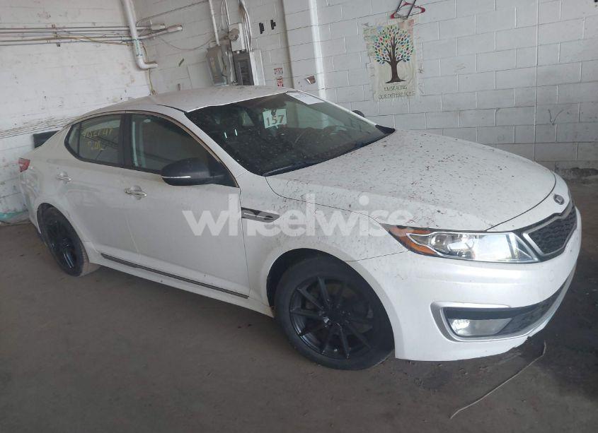 2012 Kia Optima HYBRID EX (VIN KNAGM4AD1C5027854) main photo