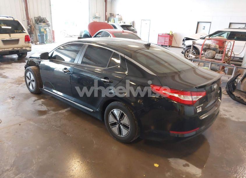 Photo 3 of 2012 Kia Optima HYBRID EX (VIN KNAGM4AD2C5034330)