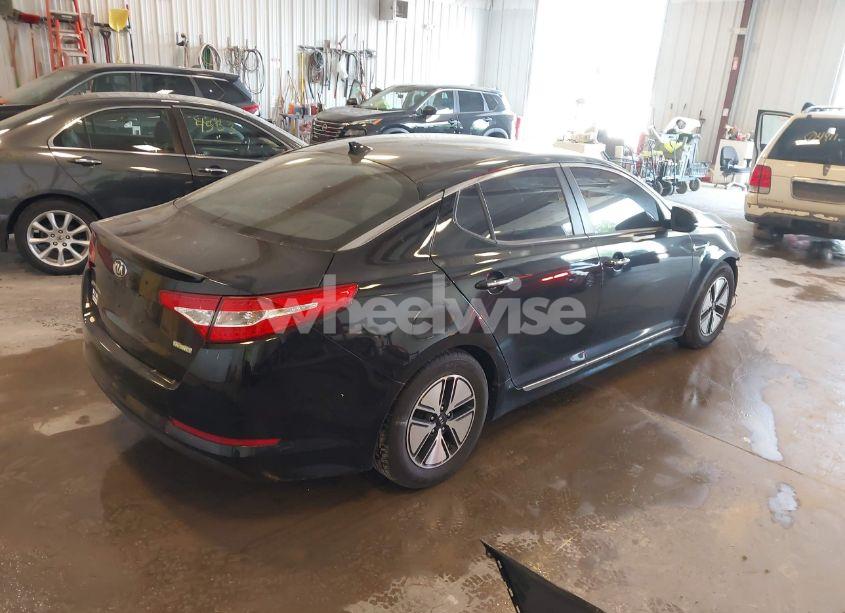 Photo 4 of 2012 Kia Optima HYBRID EX (VIN KNAGM4AD2C5034330)