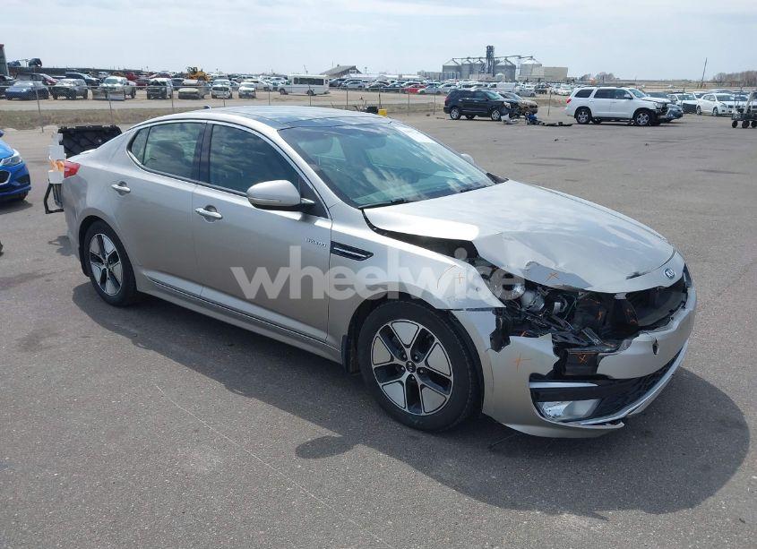 2013 Kia Optima HYBRID EX (VIN KNAGM4AD2D5055566) main photo