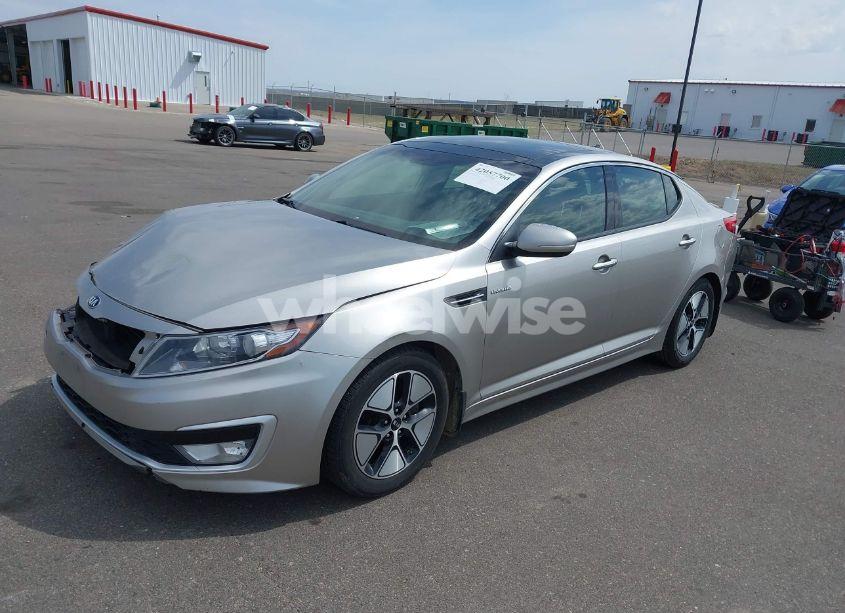 Photo 2 of 2013 Kia Optima HYBRID EX (VIN KNAGM4AD2D5055566)