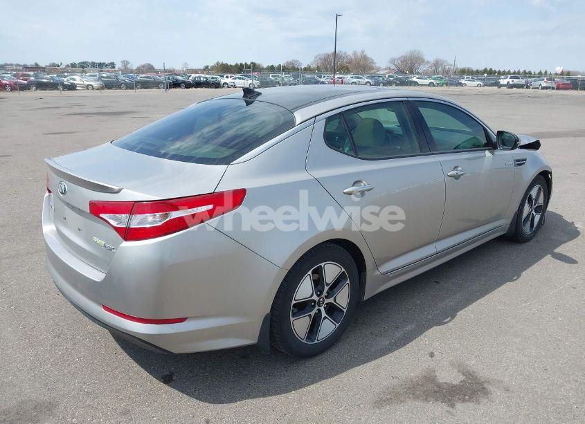 Photo 4 of 2013 Kia Optima HYBRID EX (VIN KNAGM4AD2D5055566)