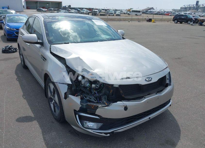 Photo 6 of 2013 Kia Optima HYBRID EX (VIN KNAGM4AD2D5055566)