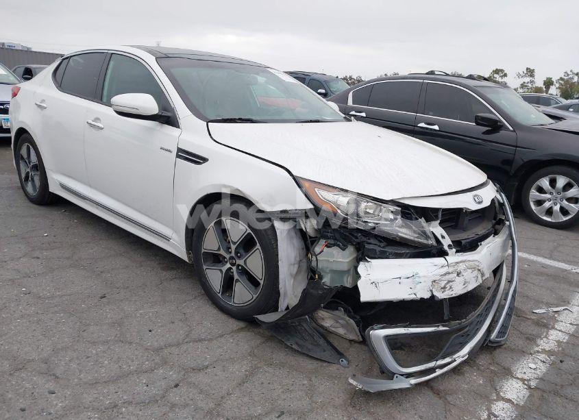 2013 Kia Optima HYBRID EX (VIN KNAGM4AD2D5057785) main photo