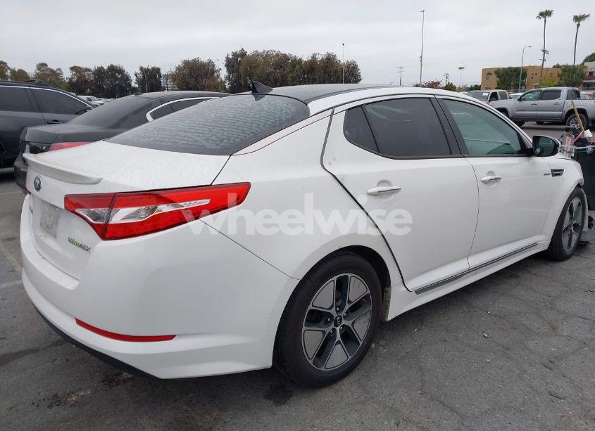 Photo 4 of 2013 Kia Optima HYBRID EX (VIN KNAGM4AD2D5057785)