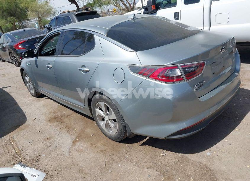 Photo 3 of 2016 Kia Optima HYBRID (VIN KNAGM4AD3G5095126)