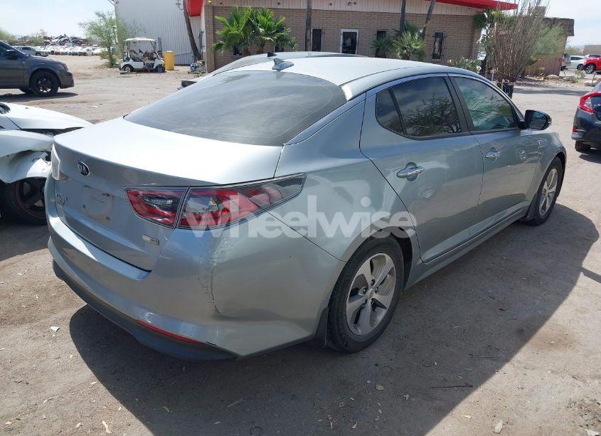 Photo 4 of 2016 Kia Optima HYBRID (VIN KNAGM4AD3G5095126)