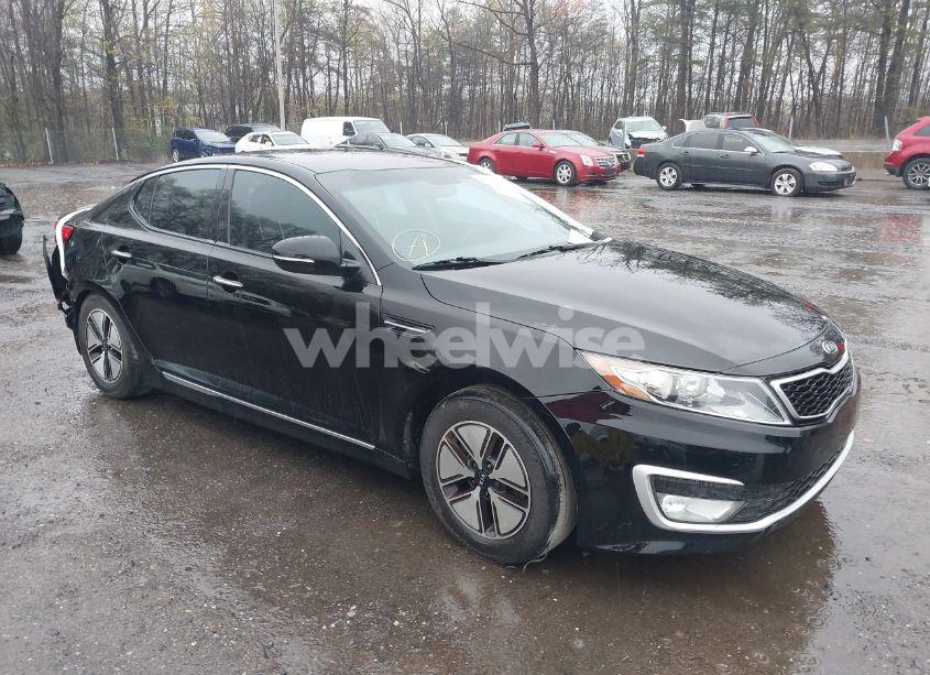 2012 Kia Optima HYBRID EX (VIN KNAGM4AD4C5019196) main photo