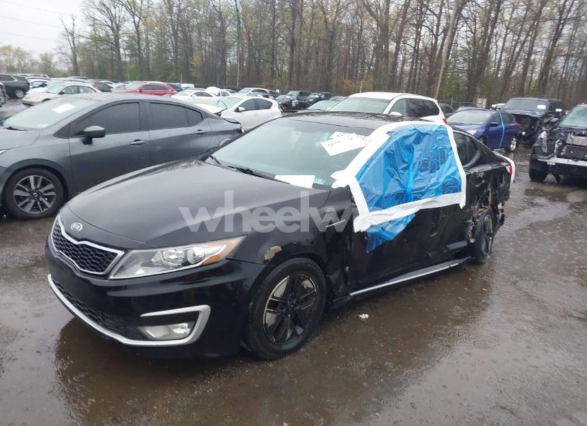 Photo 2 of 2012 Kia Optima HYBRID EX (VIN KNAGM4AD4C5019196)