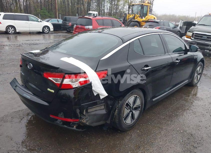 Photo 4 of 2012 Kia Optima HYBRID EX (VIN KNAGM4AD4C5019196)