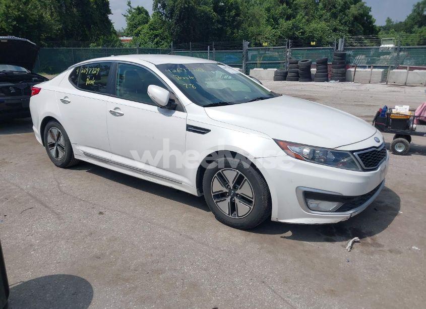 2012 Kia Optima HYBRID EX (VIN KNAGM4AD4C5028299) main photo