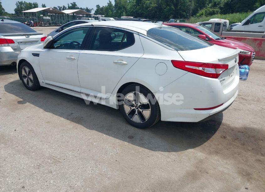 Photo 3 of 2012 Kia Optima HYBRID EX (VIN KNAGM4AD4C5028299)