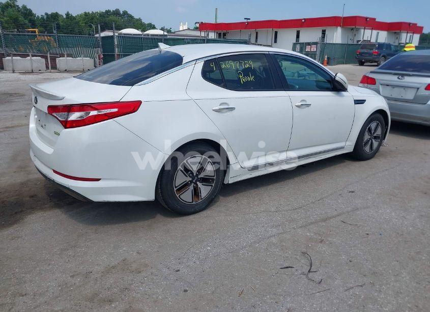 Photo 4 of 2012 Kia Optima HYBRID EX (VIN KNAGM4AD4C5028299)