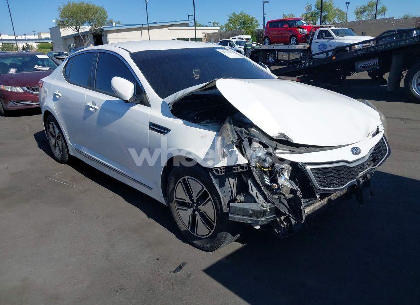 2012 Kia Optima HYBRID EX (VIN KNAGM4AD4C5035379) main photo