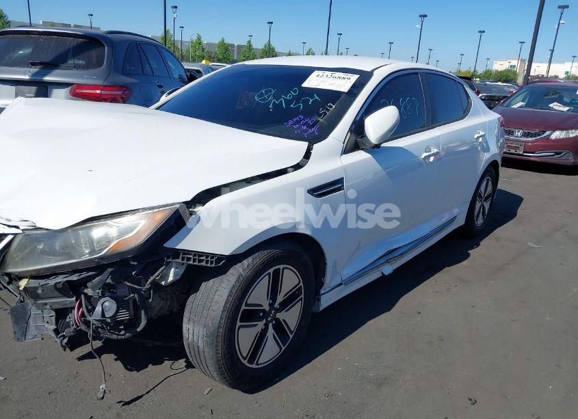 Photo 12 of 2012 Kia Optima HYBRID EX (VIN KNAGM4AD4C5035379)