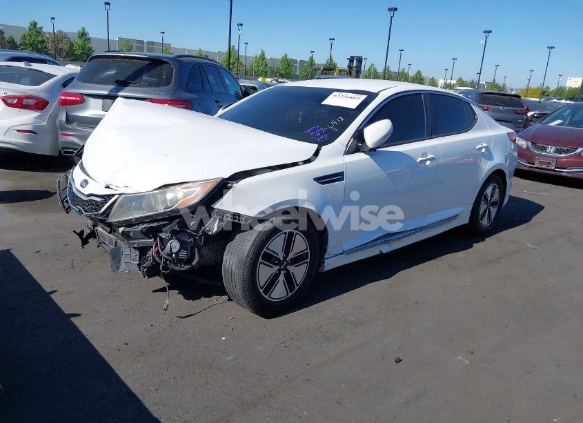 Photo 2 of 2012 Kia Optima HYBRID EX (VIN KNAGM4AD4C5035379)