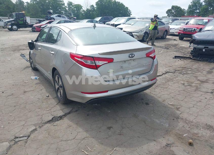 Photo 3 of 2012 Kia Optima HYBRID EX (VIN KNAGM4AD4C5035396)