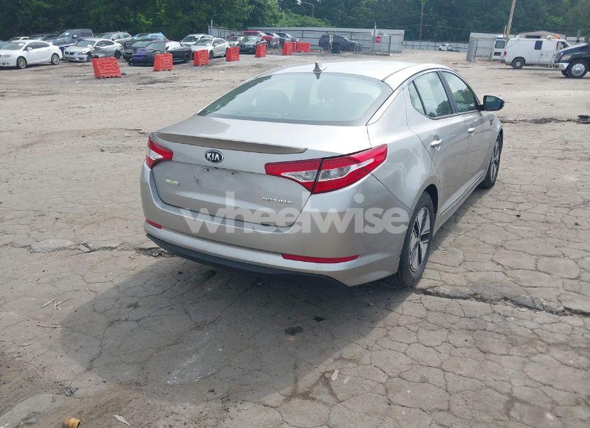 Photo 4 of 2012 Kia Optima HYBRID EX (VIN KNAGM4AD4C5035396)