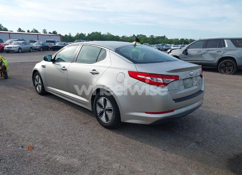 Photo 3 of 2012 Kia Optima HYBRID EX (VIN KNAGM4AD4C5036533)