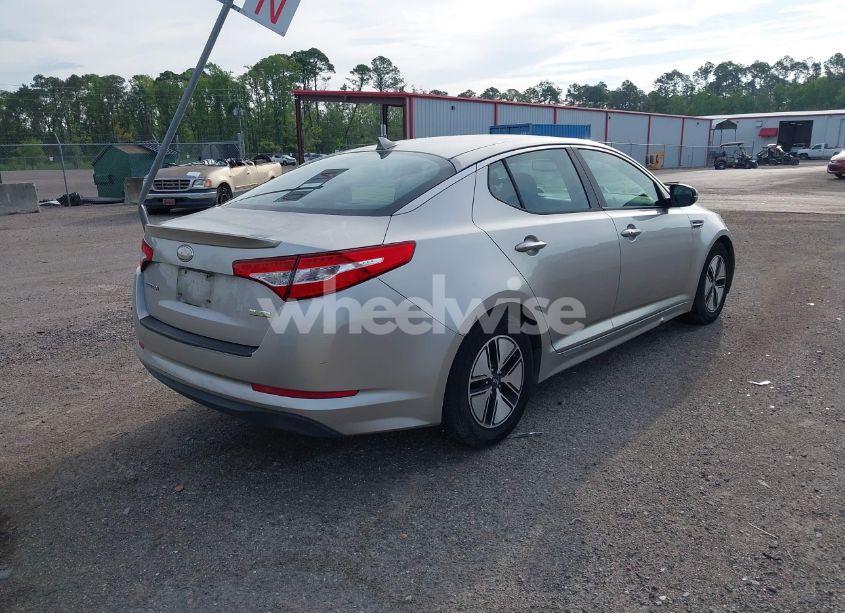 Photo 4 of 2012 Kia Optima HYBRID EX (VIN KNAGM4AD4C5036533)