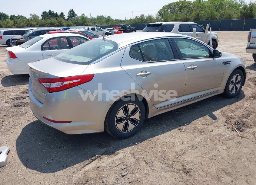 Photo 4 of 2013 Kia Optima HYBRID LX (VIN KNAGM4AD4D5043273)