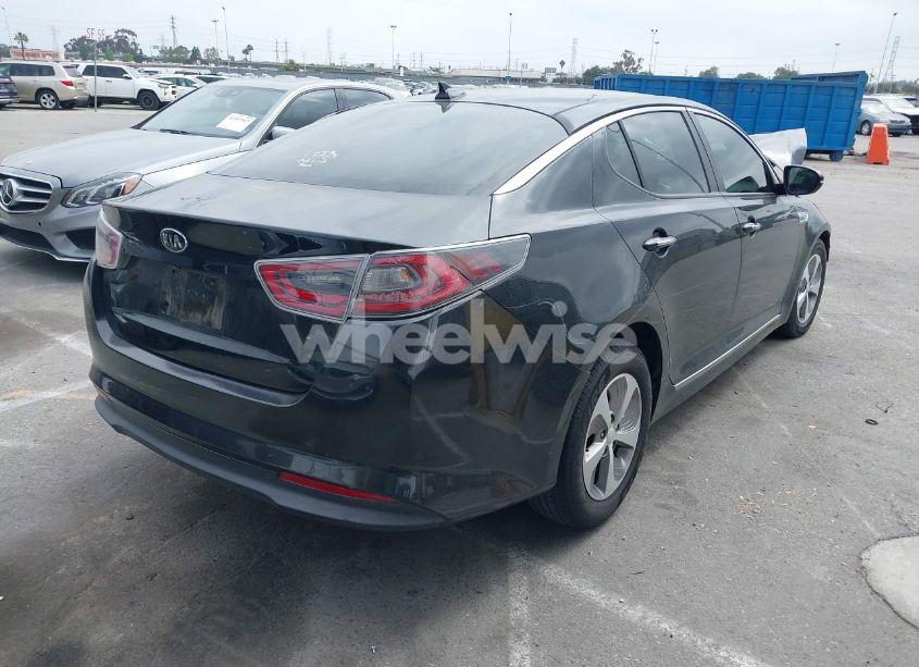 Photo 4 of 2015 Kia Optima HYBRID (VIN KNAGM4AD4F5080553)