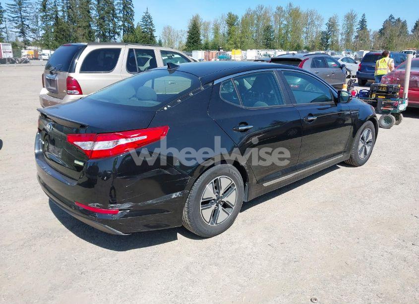 Photo 4 of 2013 Kia Optima HYBRID LX (VIN KNAGM4AD5D5049552)