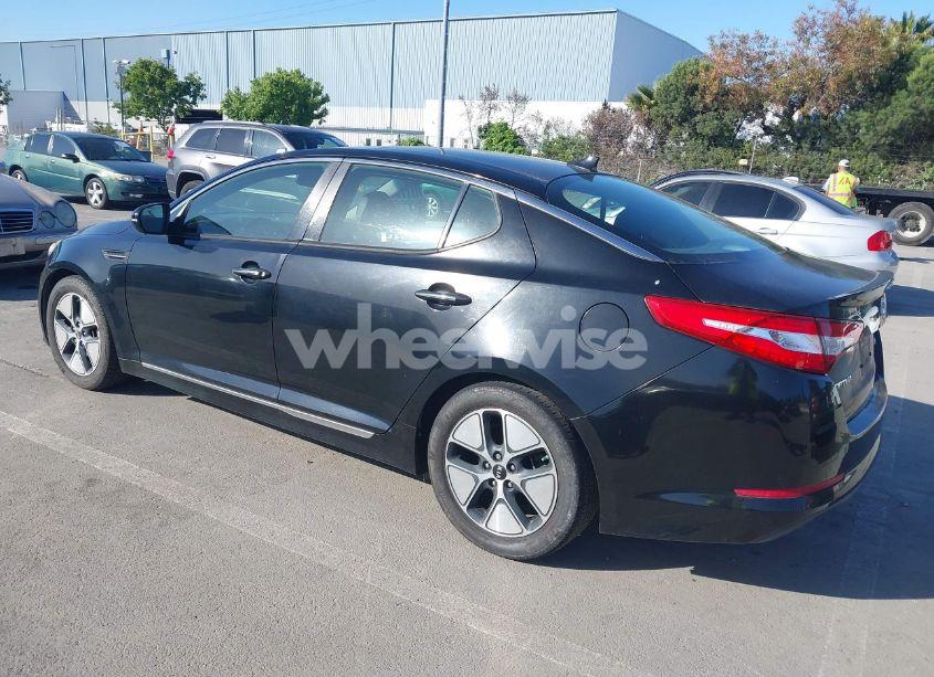 Photo 3 of 2011 Kia Optima HYBRID EX (VIN KNAGM4AD6B5001894)