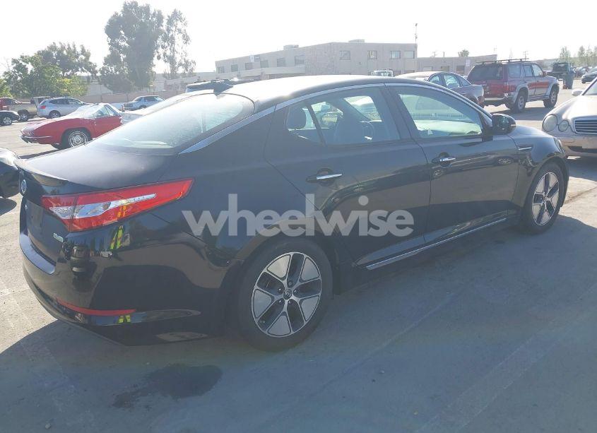 Photo 4 of 2011 Kia Optima HYBRID EX (VIN KNAGM4AD6B5001894)