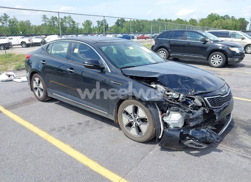 2012 Kia Optima HYBRID EX (VIN KNAGM4AD6C5036484) main photo