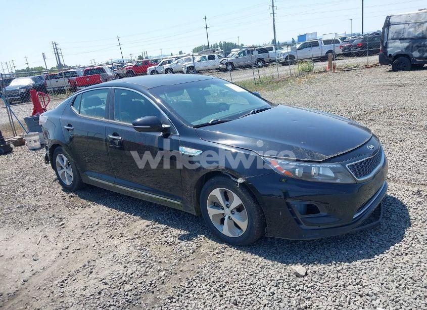2014 Kia Optima HYBRID LX (VIN KNAGM4AD6E5062554) main photo