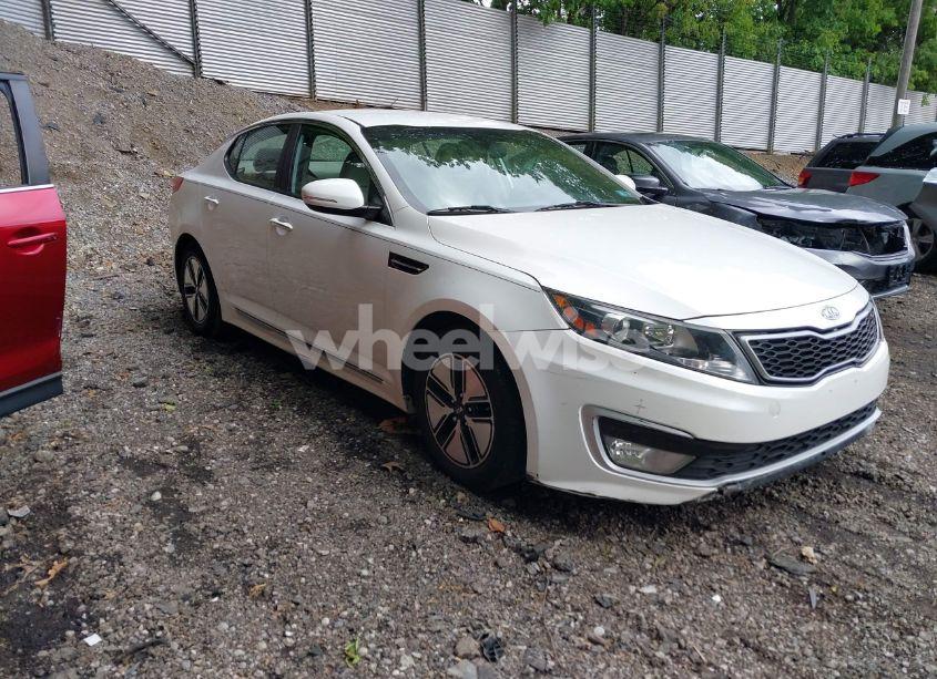 2011 Kia Optima HYBRID EX (VIN KNAGM4AD7B5003461) main photo