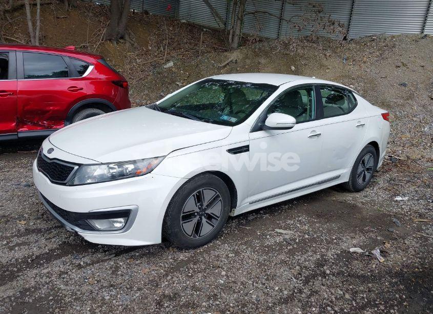 Photo 2 of 2011 Kia Optima HYBRID EX (VIN KNAGM4AD7B5003461)