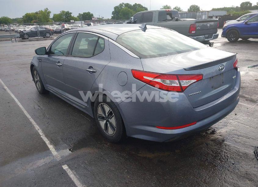 Photo 3 of 2011 Kia Optima HYBRID EX (VIN KNAGM4AD8B5002951)
