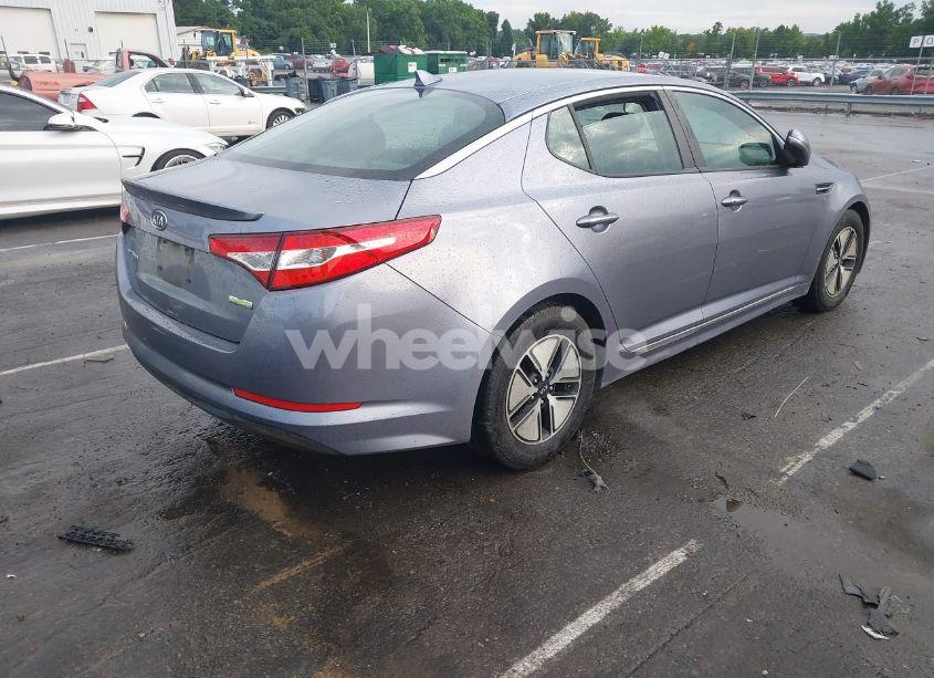 Photo 4 of 2011 Kia Optima HYBRID EX (VIN KNAGM4AD8B5002951)