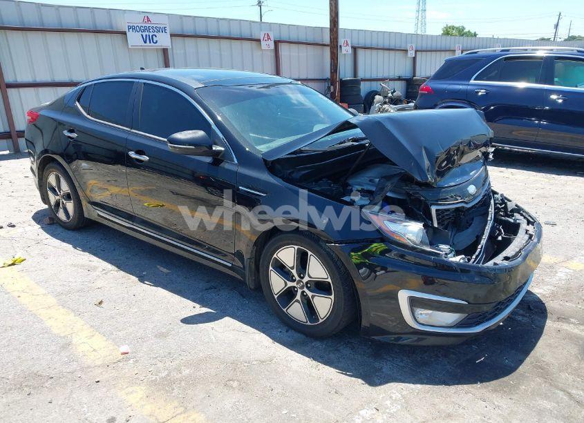 2012 Kia Optima HYBRID EX (VIN KNAGM4AD8C5034252) main photo