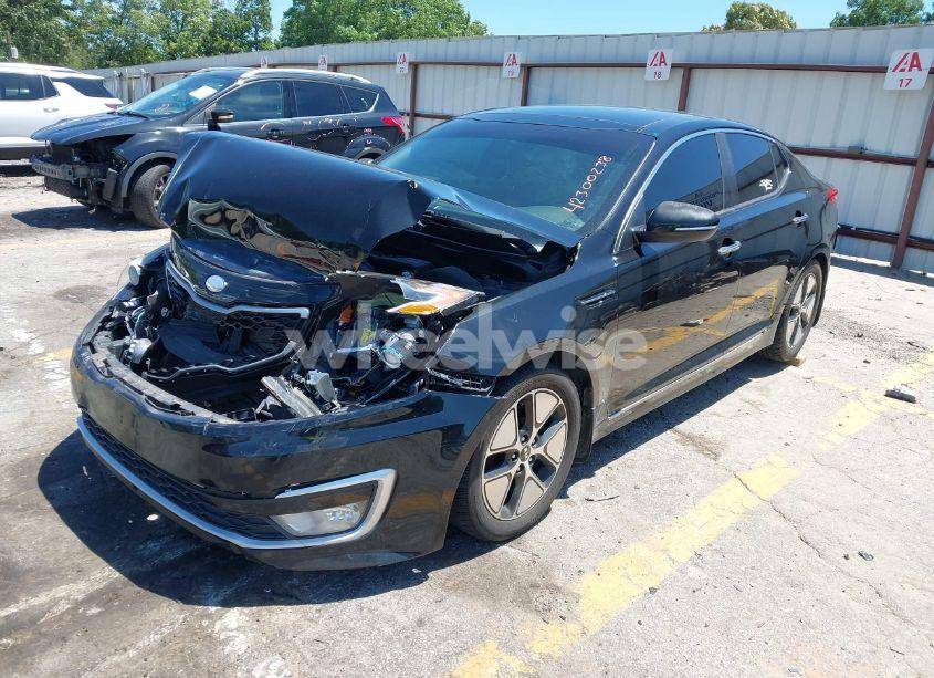Photo 2 of 2012 Kia Optima HYBRID EX (VIN KNAGM4AD8C5034252)